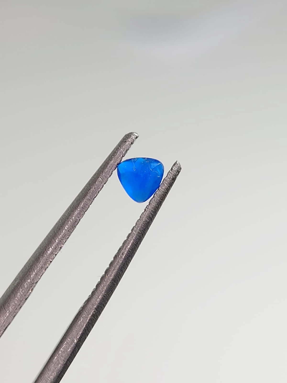 0.1ct Natural Trillion Cut Hauyne from Afghanistan — view 5
